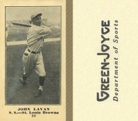 1916 Green-Joyce #99 John Lavan Baseball Card