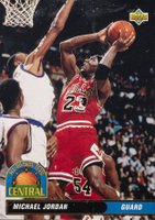 1992 Upper Deck International #43 Michael Jordan Italian Basketball Card