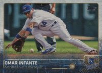 2015 Topps #419 Omar Infante Baseball Card