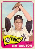 1965 Topps #30 Jim Bouton Baseball Card