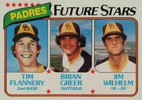 1980 Topps #685 Padres Future Stars Baseball Card