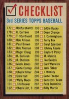 1962 Topps #192GT 3rd Series Checklist (177-264) Green Tint Baseball Card