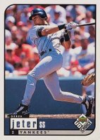1999 Upper Deck Choice #115 Derek Jeter Baseball Card