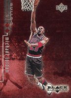 1998 Upper Deck Black Diamond #12 Michael Jordan Double Basketball Card