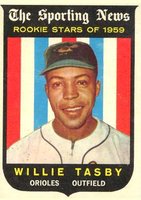 1959 Topps #143 Willie Tasby Baseball Card