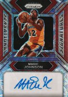 2023 Panini Prizm Sensational Signatures #SSMO Magic Johnson Choice Basketball Card