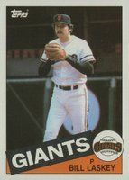 1985 Topps #331 Bill Laskey Baseball Card