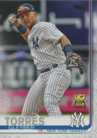 2019 Topps #7 Gleyber Torres Pinstripe Uniform Baseball Card