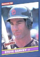1986 Donruss #63 Steve Garvey Baseball Card