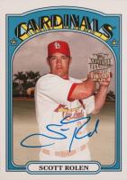 2023 Topps Archives Fan Favorites Autograph #72FFSR Scott Rolen Baseball Card