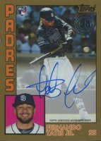 2019 Topps 1984 Topps Baseball Autographs #FT Fernando Tatis Jr. Gold Baseball Card