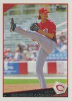 2009 Topps #513 Bronson Arroyo Baseball Card