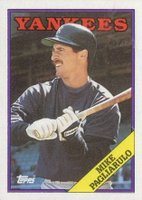 1988 Topps #435 Mike Pagliarulo Baseball Card