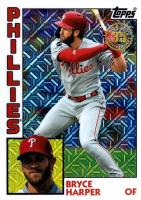 2019 Topps Silver Pack 1984 Chrome Promo  #32 Bryce Harper Baseball Card
