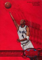 1997 Metal Universe #45 Anfernee Hardaway Precious Metal Gems Basketball Card