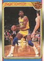1988 Fleer #123 Magic Johnson All-Star Basketball Card