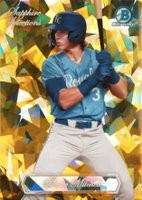 2023 Bowman Draft Sapphire Edition Sapphire Selections #SS5 Blake Mitchell Gold Baseball Card
