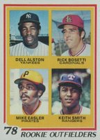 1978 Topps #710 Rookie Outfielders Baseball Card