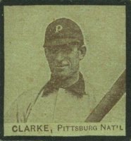 1909 Strip Card # Fred Clarke Baseball Card