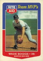 1988 Rite Aid #14 Wade Boggs Baseball Card