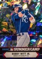 2021 Bowman Chrome 2020 Summer Camp #SC21 Bobby Witt Jr. Atomic Refractor Baseball Card