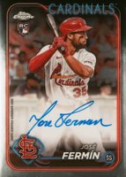 2024 Topps Chrome Rookie Autographs #RAJFE Jose Fermin Baseball Card