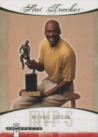 2007 Fleer Hot Prospects Stat Tracker #ST-27 Michael Jordan Basketball Card