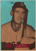 1967 Venezuela Topps #148 Ted Williams Baseball Card