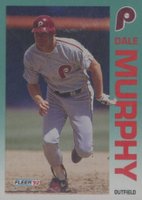 1992 Fleer #541 Dale Murphy Baseball Card