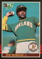 1985 Leaf #28 Joe Morgan Baseball Card