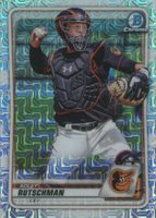 2020 Bowman Chrome Mega Box #BCP50 Adley Rutschman Throwing Baseball Card