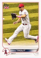 2022 Topps UK Edition #200 Mike Trout Baseball Card