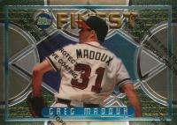 1995 Finest #213 Greg Maddux w/Coating Baseball Card