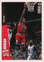 1996 Collector's Choice International German #23 Michael Jordan Basketball Card