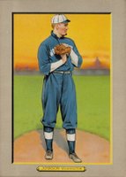 1911 Turkey Reds #99 Walter Johnson Turkey Red Back Baseball Card