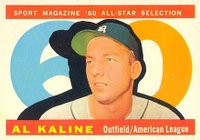 1960 Topps #561 Al Kaline All-Star Baseball Card
