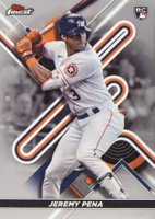 2022 Topps Finest #9 Jeremy Pena Baseball Card