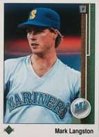 1989 Upper Deck #526 Mark Langston Baseball Card