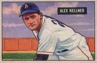 1951 Bowman #57 Alex Kellner Baseball Card