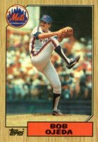 1987 Topps Tiffany #746 Bob Ojeda Baseball Card