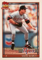1991 Topps Tiffany #369 Steve Searcy Baseball Card