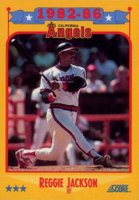 1988 Score Glossy #503 Reggie Jackson Baseball Card
