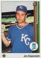 1989 Upper Deck #44 Jim Eisenreich Baseball Card