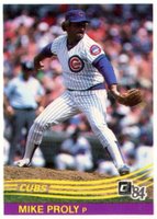 1984 Donruss #320 Mike Proly Baseball Card