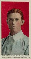 1910 Williams Caramel # Hal Chase Baseball Card