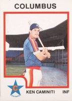 1987 Procards #865 Ken Caminiti Columbus Astros Baseball Card