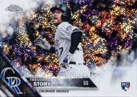 2016 Topps Chrome Update #HMT1 Trevor Story Baseball Card