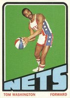1972 Topps #240 Tom Washington Basketball Card