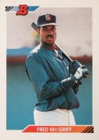 1992 Bowman #650 Fred McGriff Baseball Card