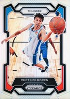 2023 Panini Prizm #115 Chet Holmgren Silver Basketball Card